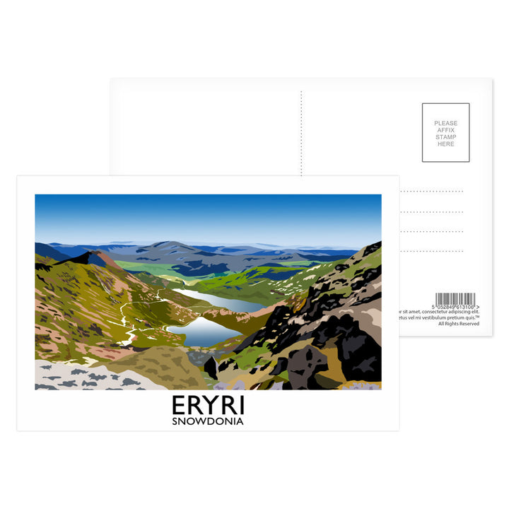 Eryri, Snowdonia, Wales Postcard Pack