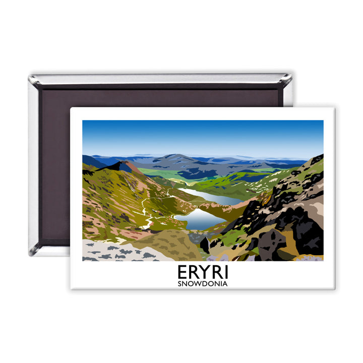Eryri, Snowdonia, Wales Magnet