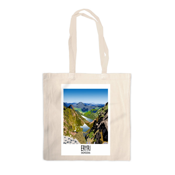 Eryri, Snowdonia, Wales Canvas Tote Bag