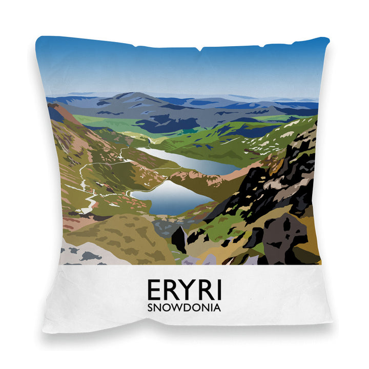 Eryri, Snowdonia, Wales Fibre Filled Cushion