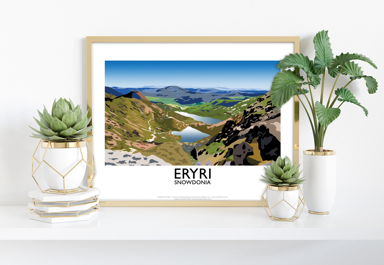 Eryri, Snowdonia, Wales - Art Print