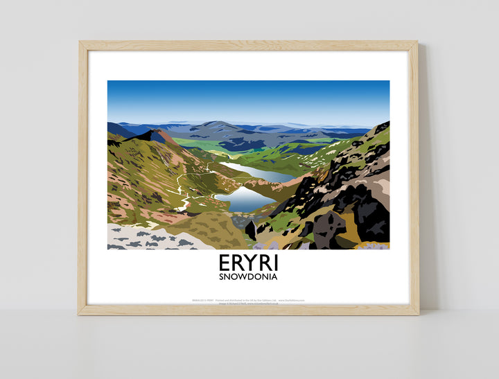 Eryri, Snowdonia, Wales - Art Print