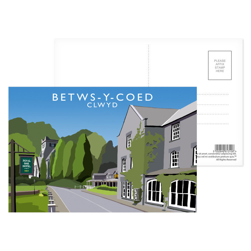 Betws-Y-Coed, Clwyd, Wales Postcard Pack