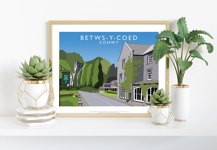 Betws-Y-Coed, Clwyd, Wales - Art Print