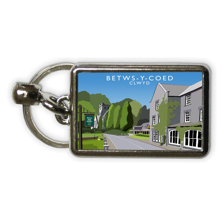 Betws-Y-Coed, Clwyd, Wales Metal Keyring