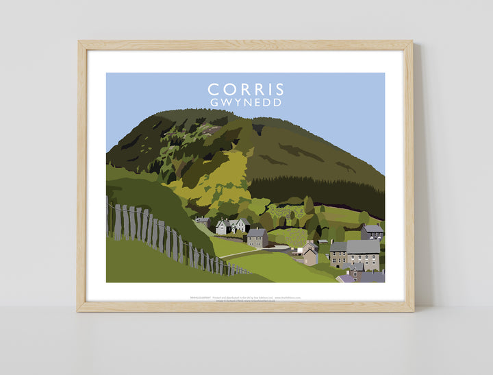 Corris, Gwynedd, Wales - Art Print