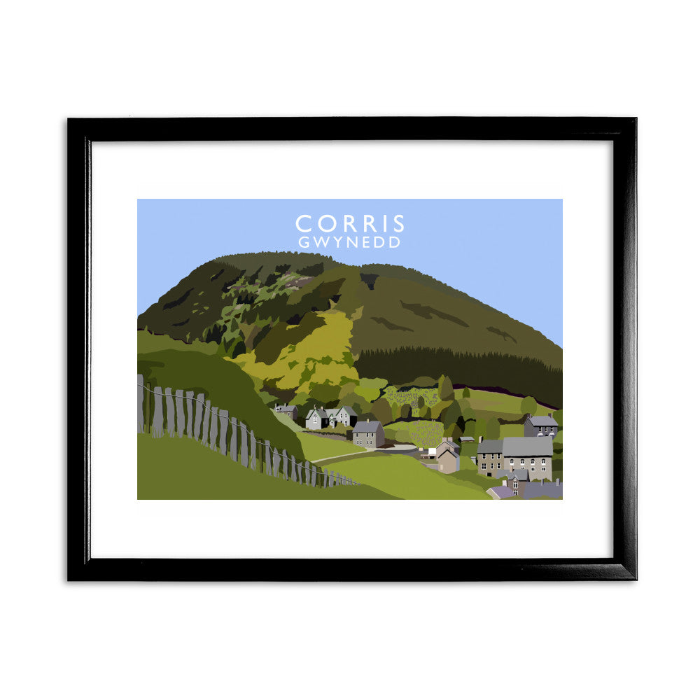 Corris, Gwynedd, Wales - Art Print