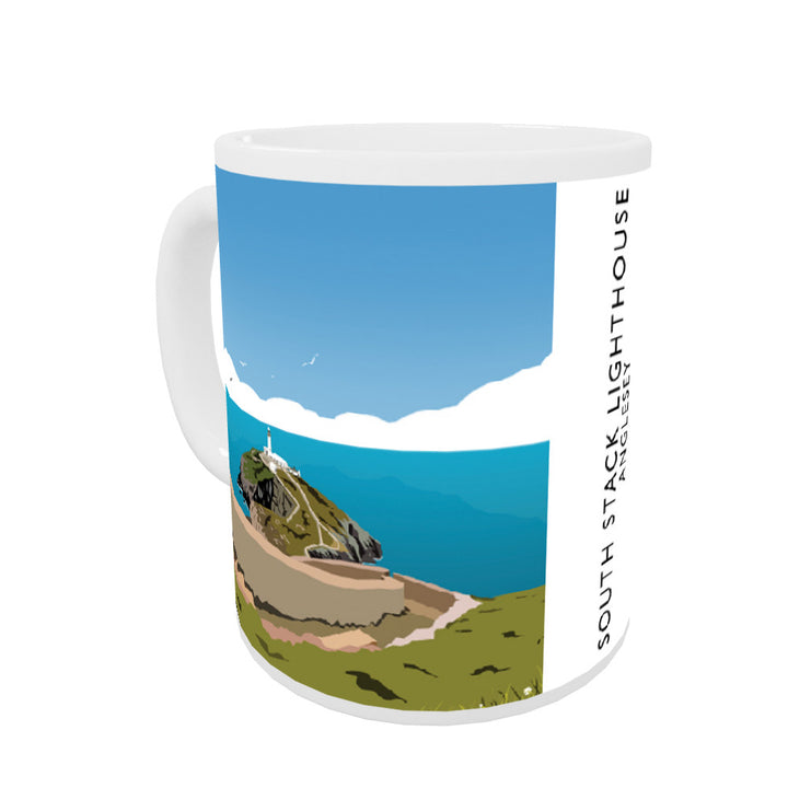 South Stack Lighthouse, Anglesey, Wales Coloured Insert Mug
