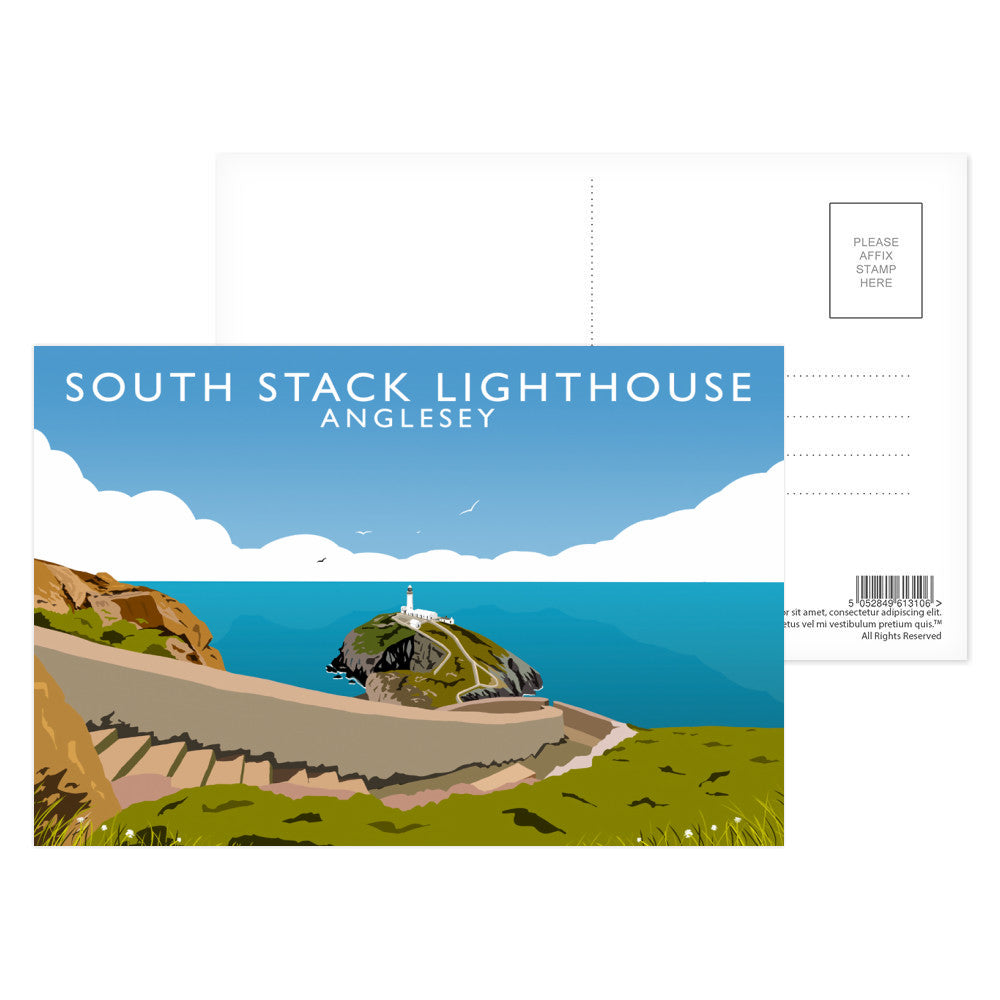 South Stack Lighthouse, Anglesey, Wales Postcard Pack