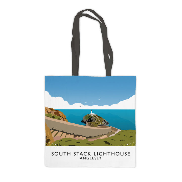 South Stack Lighthouse, Anglesey, Wales Premium Tote Bag