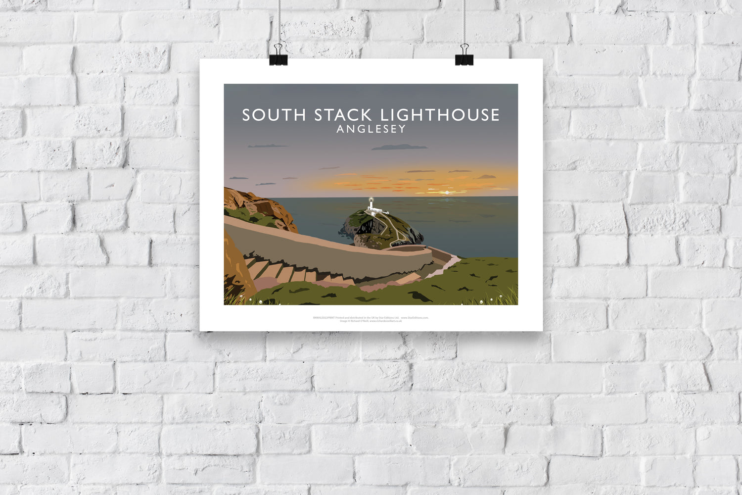 South Stack Lighthouse - Art Print