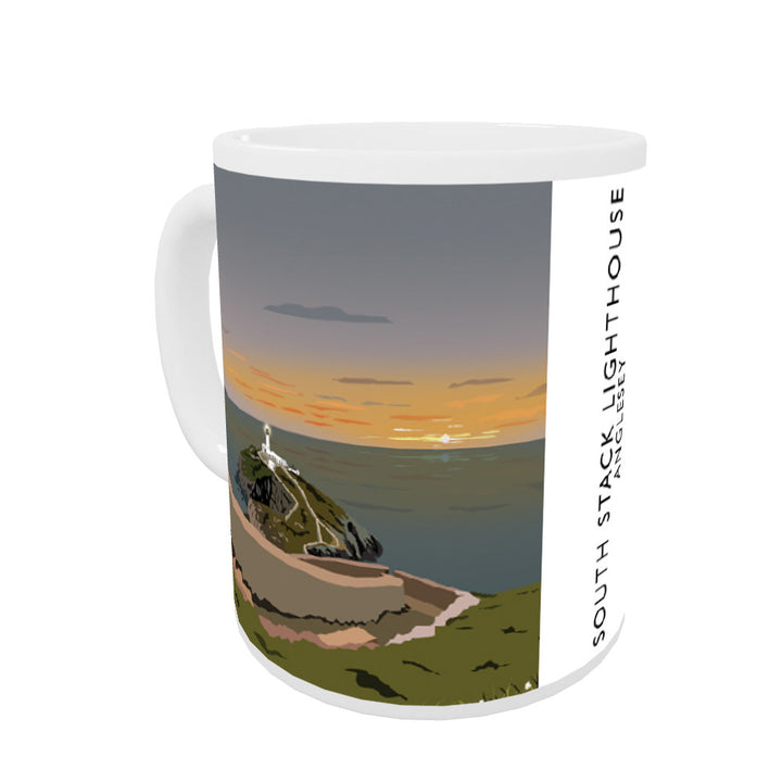 South Stack Lighthouse, Anglesey, Wales Coloured Insert Mug