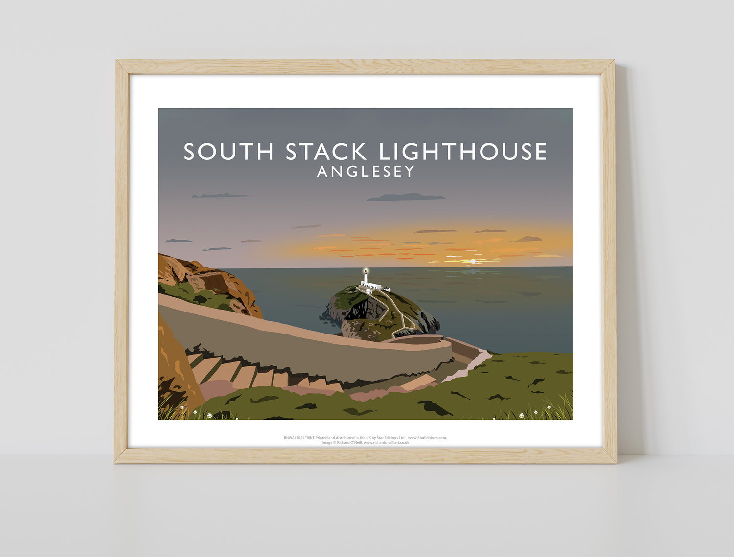South Stack Lighthouse - Art Print