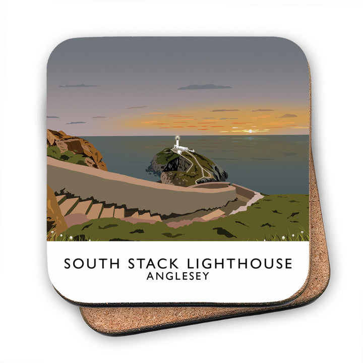 South Stack Lighthouse, Anglesey, Wales MDF Coaster