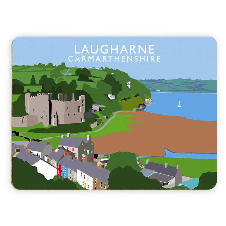 Laugharne, Carmarthenshire, Wales Placemat