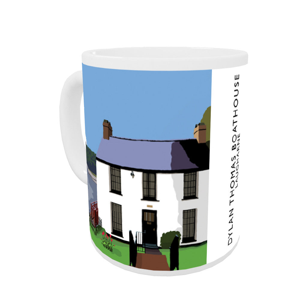 Dylan Thomas Boathouse, Laugharne, Wales Mug