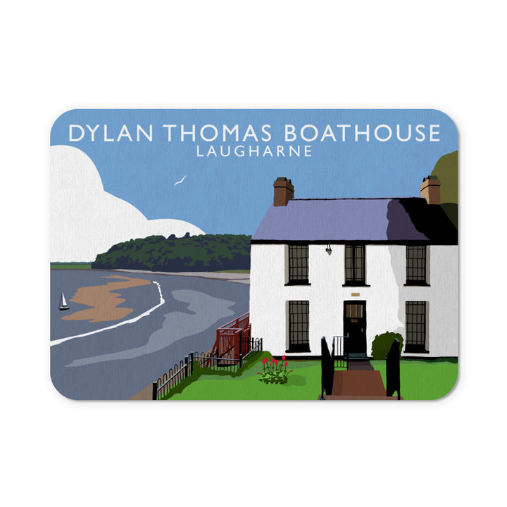Dylan Thomas Boathouse, Laugharne, Wales Mouse Mat