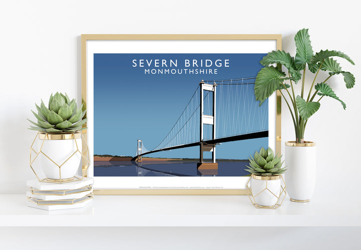 Severn Bridge, Monmouthshire, Wales - Art Print