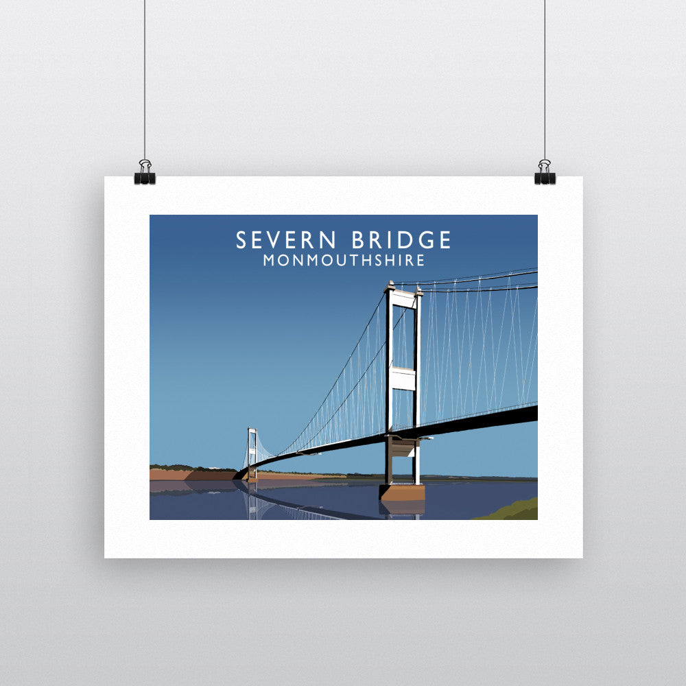 Severn Bridge, Monmouthshire, Wales - Art Print