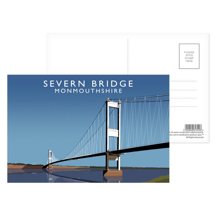 Severn Bridge, Monmouthshire, Wales Postcard Pack