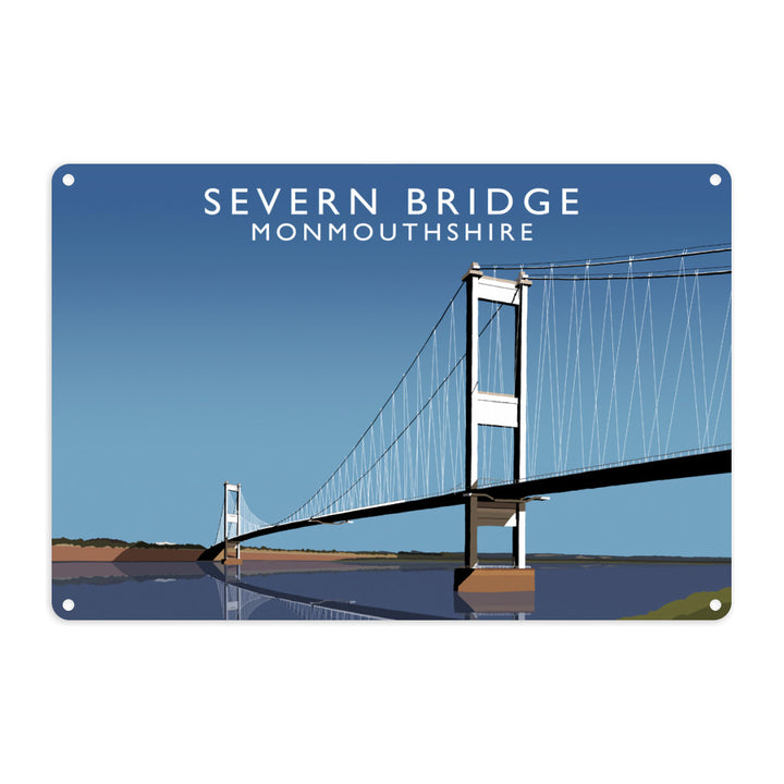Severn Bridge, Monmouthshire, Wales Metal Sign