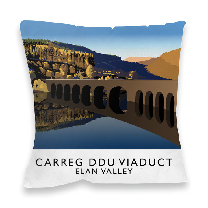 Carreg Ddu Viaduct, Elan Valley, Wales Fibre Filled Cushion