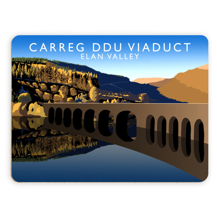 Carreg Ddu Viaduct, Elan Valley, Wales Placemat