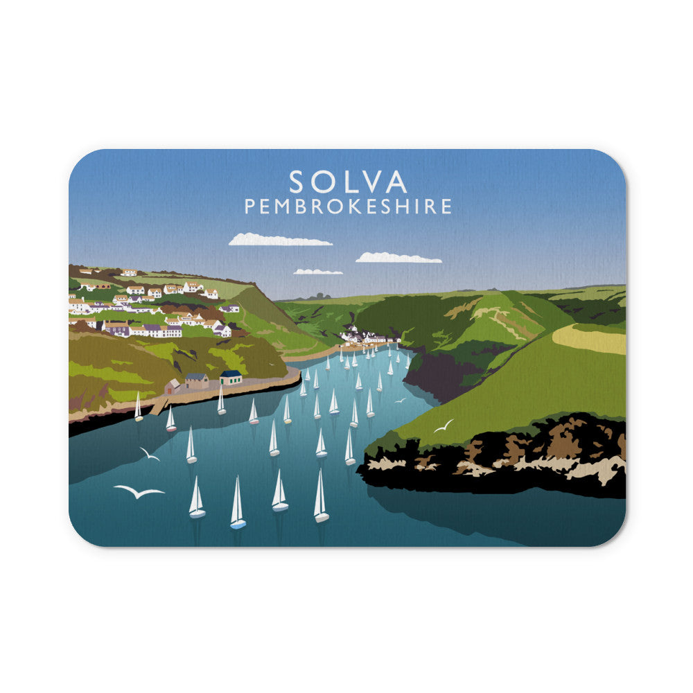 Solva, Pembrokeshire, Wales Mouse Mat