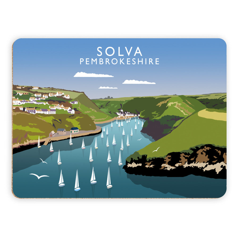 Solva, Pembrokeshire, Wales Placemat