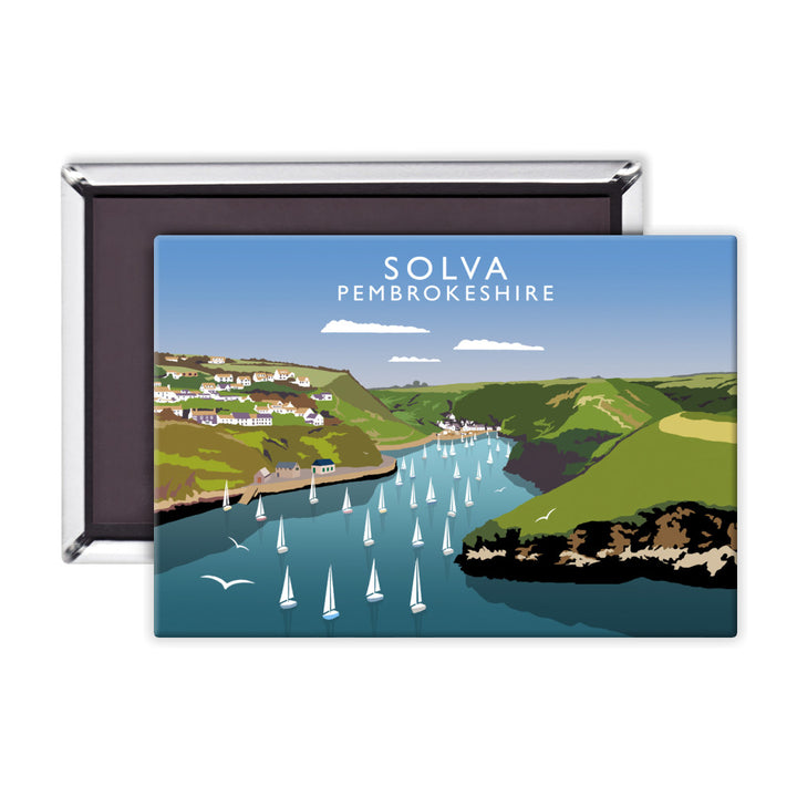 Solva, Pembrokeshire, Wales Magnet