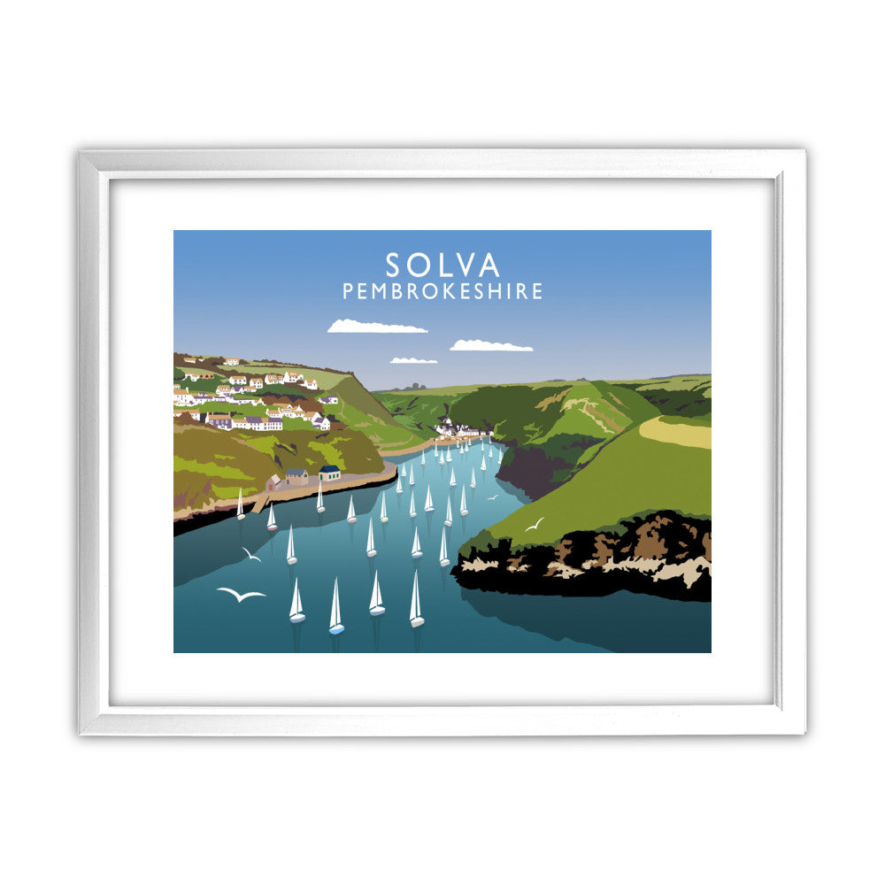 Solva, Pembrokeshire, Wales - Art Print