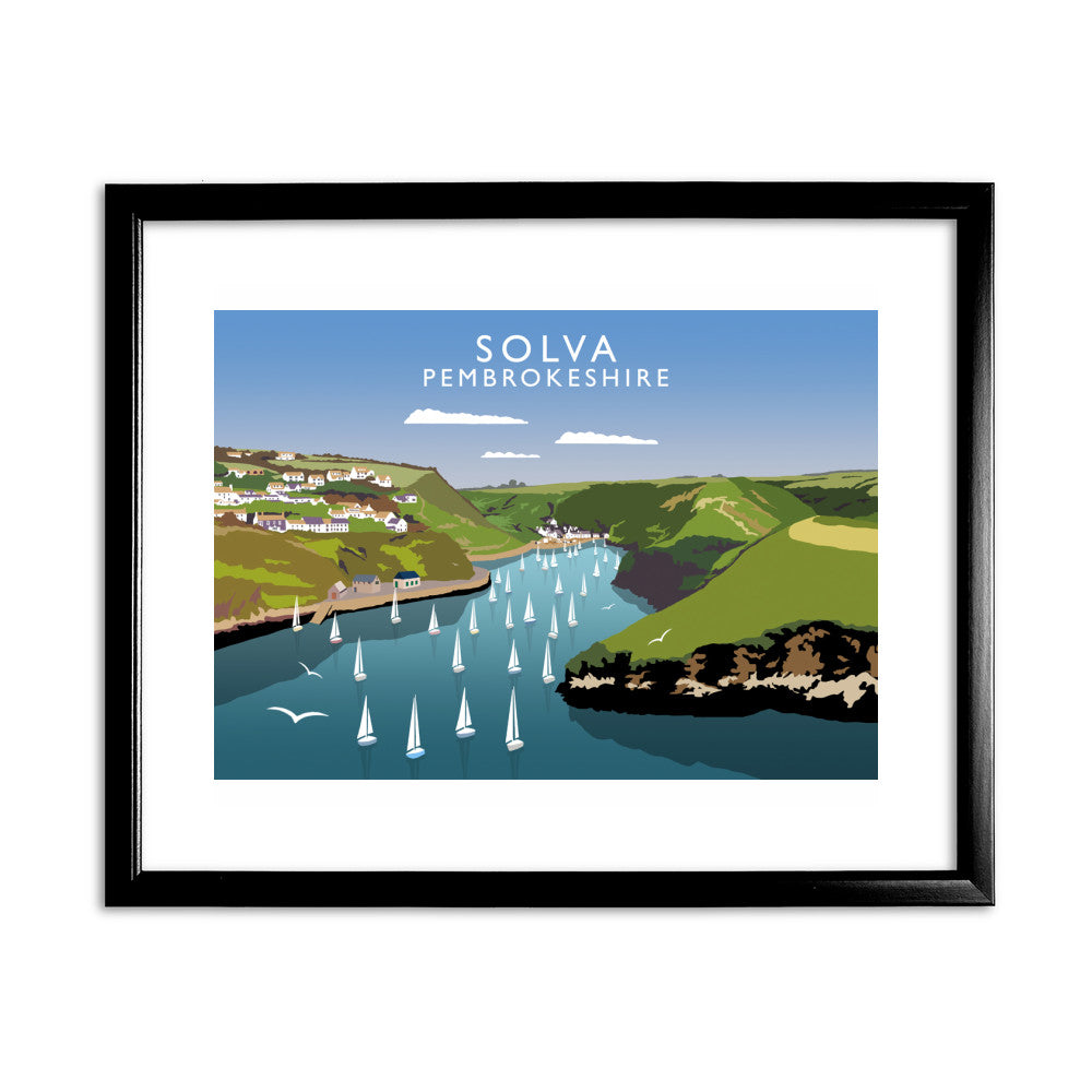 Solva, Pembrokeshire, Wales - Art Print