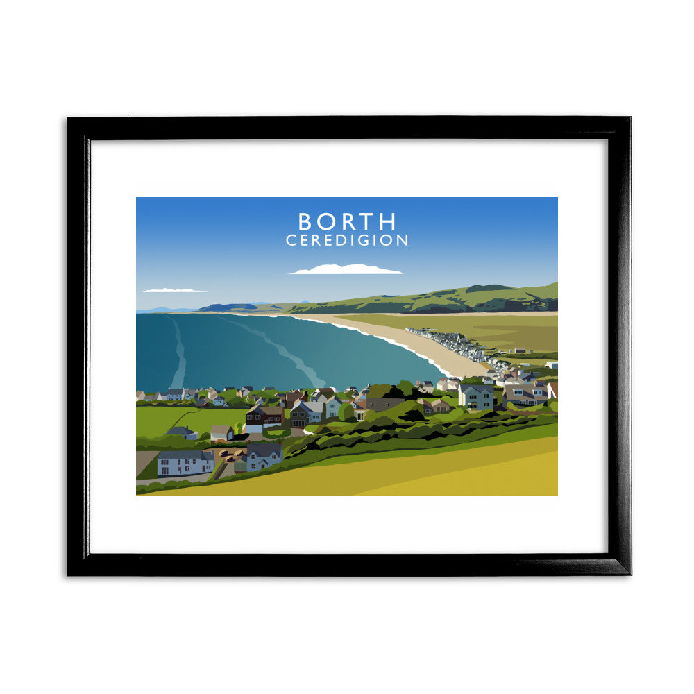 Borth, Ceredigion, Wales - Art Print