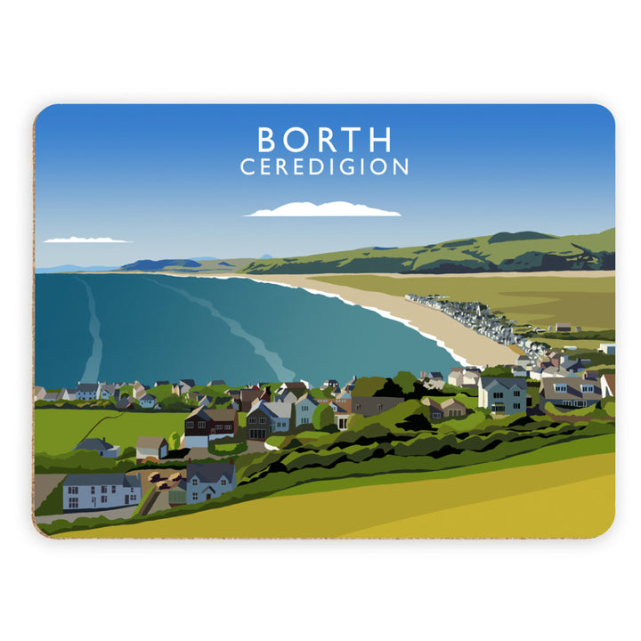 Borth, Ceredigion, Wales Placemat
