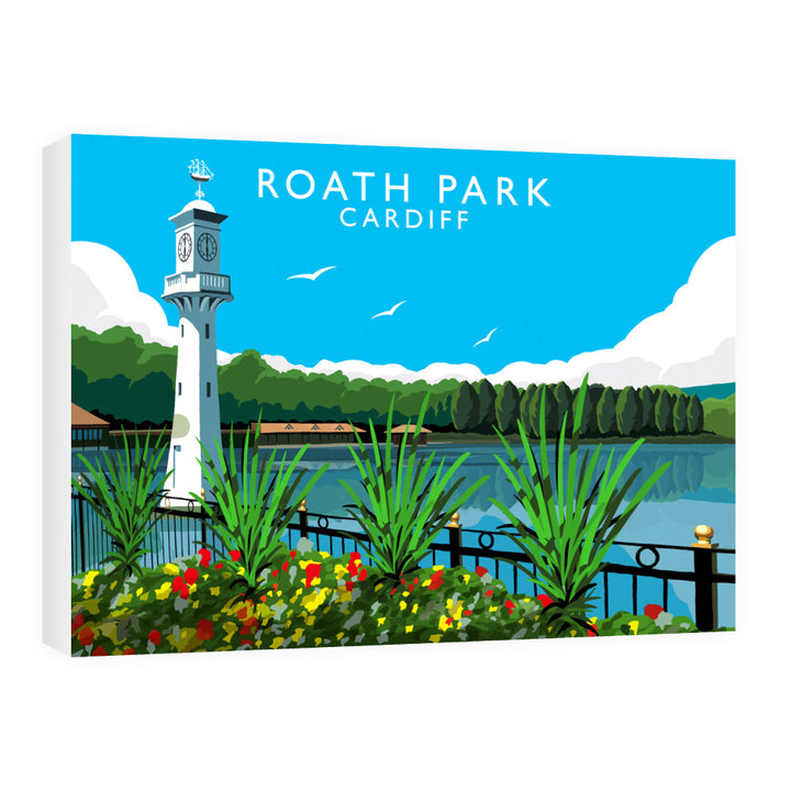 Roath Park, Cardiff, Wales 60cm x 80cm Canvas