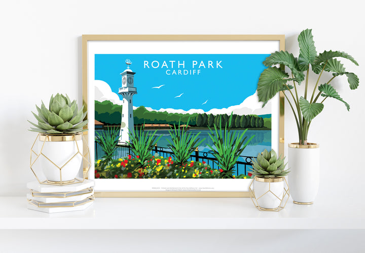 Roath Park, Cardiff, Wales - Art Print