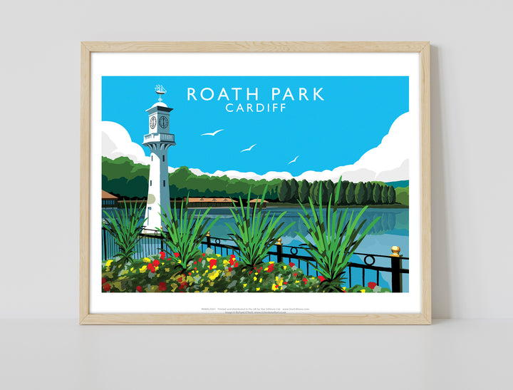 Roath Park, Cardiff, Wales - Art Print