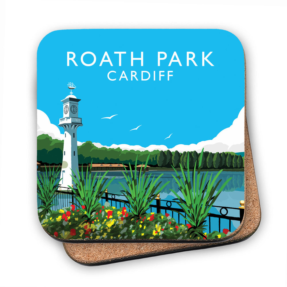 Roath Park, Cardiff, Wales MDF Coaster