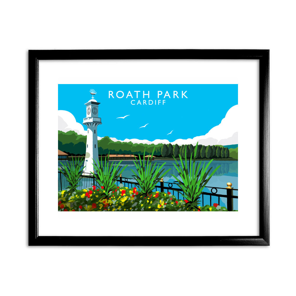 Roath Park, Cardiff, Wales - Art Print