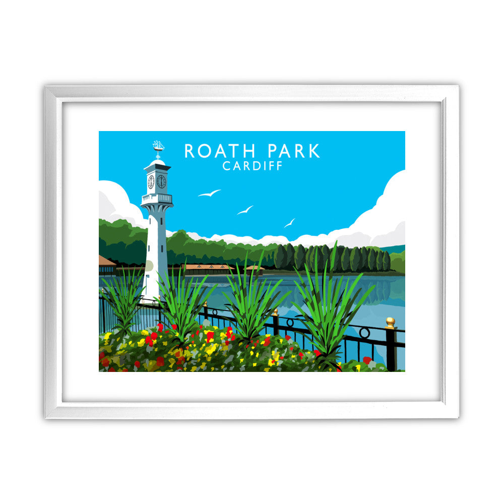 Roath Park, Cardiff, Wales - Art Print