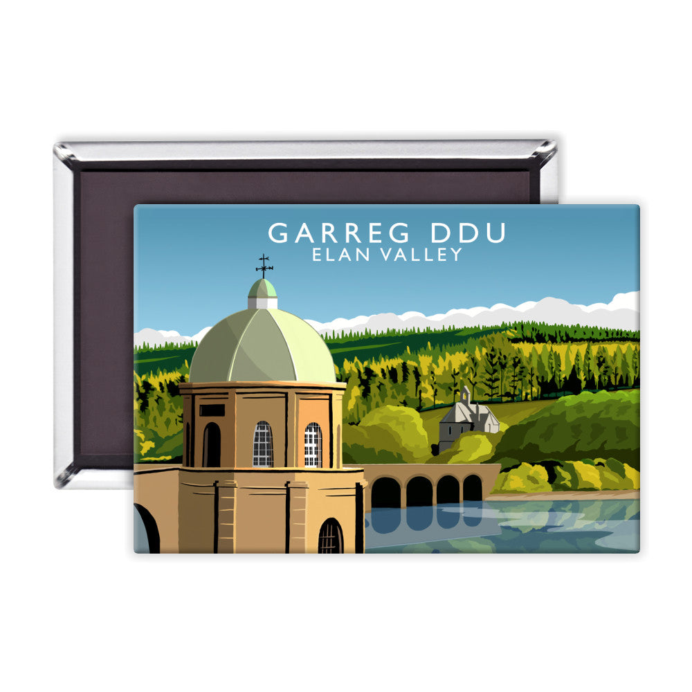 Garreg Ddu, Elan Valley, Wales Magnet