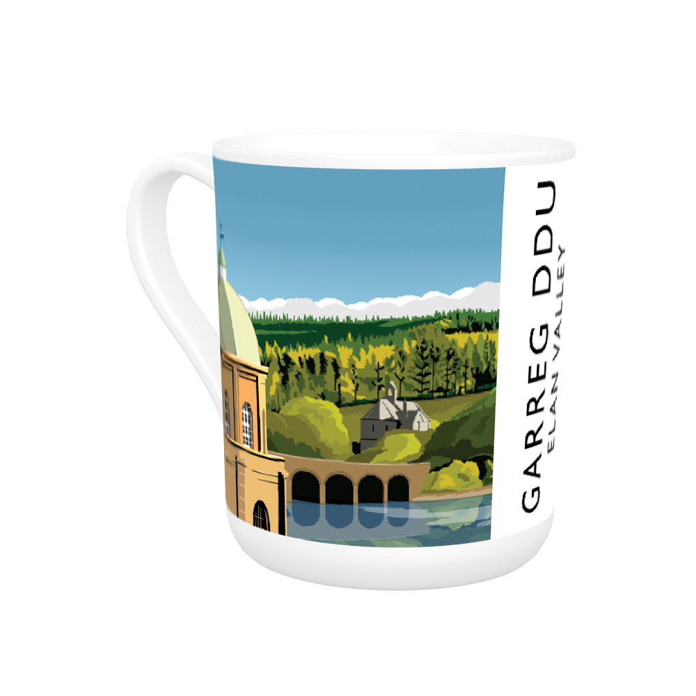 Garreg Ddu, Elan Valley, Wales Bone China Mug