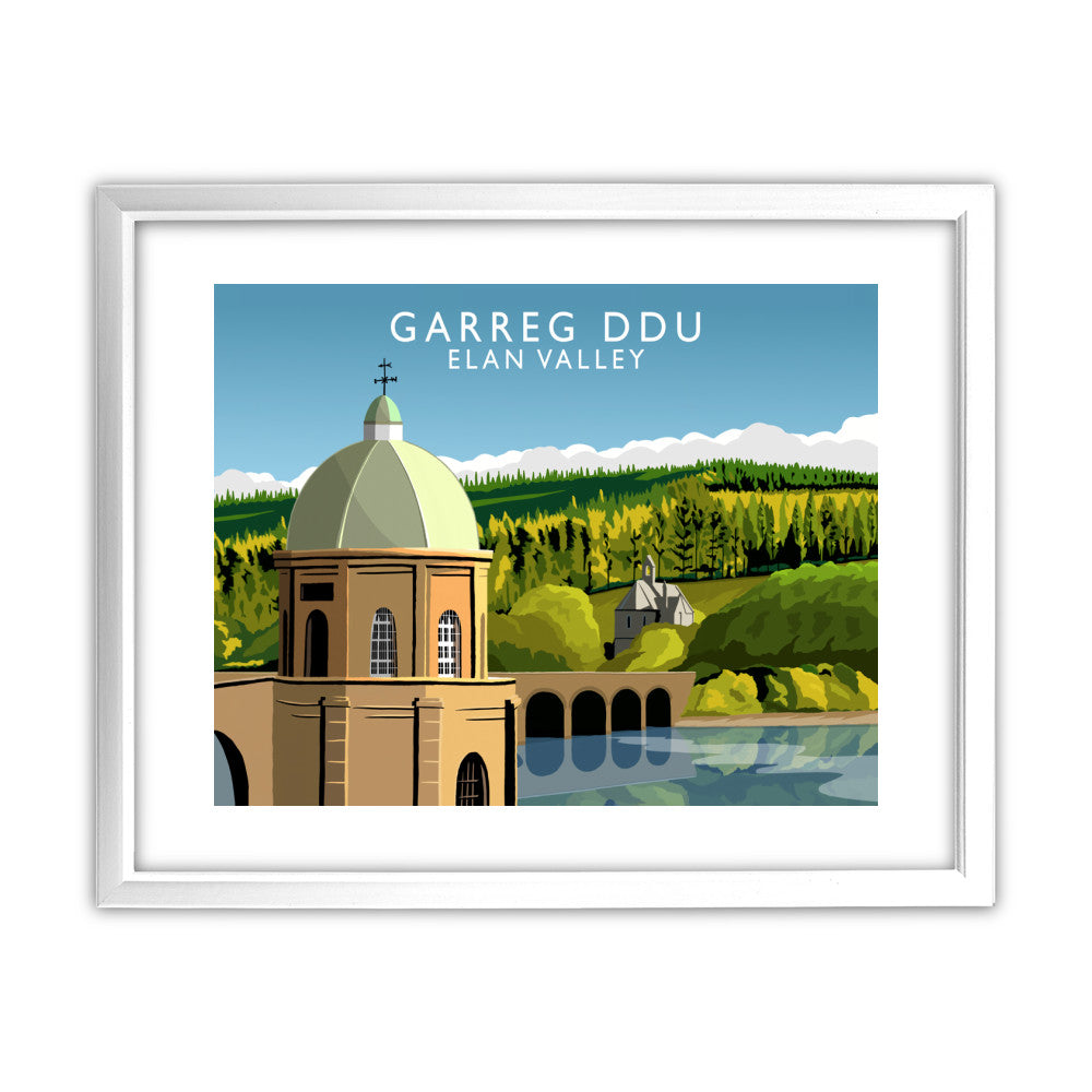 Garreg Ddu, Elan Valley, Wales - Art Print