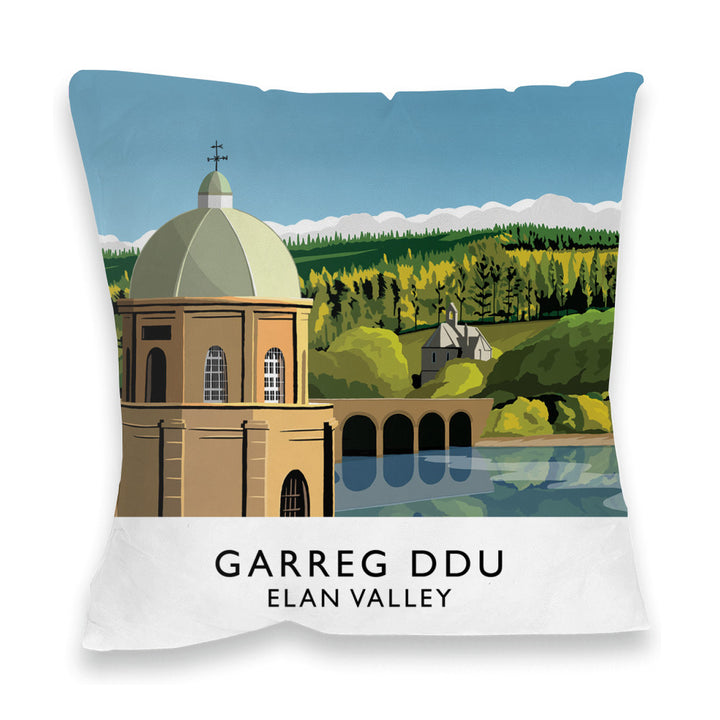 Garreg Ddu, Elan Valley, Wales Fibre Filled Cushion