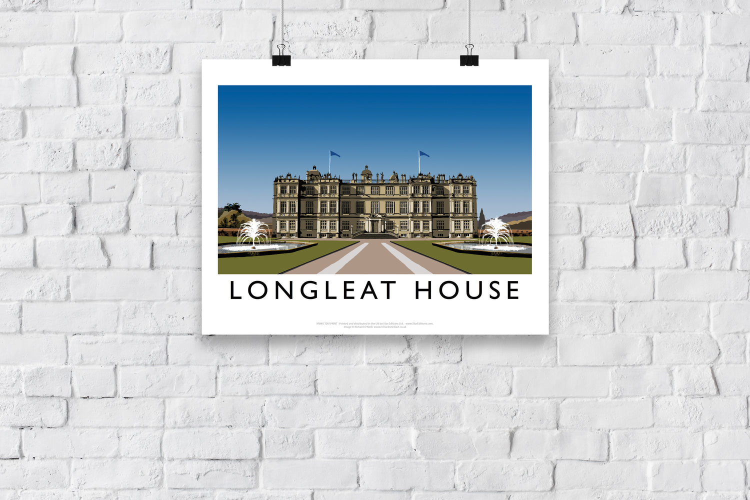 Longleat House, Wiltshire - Art Print