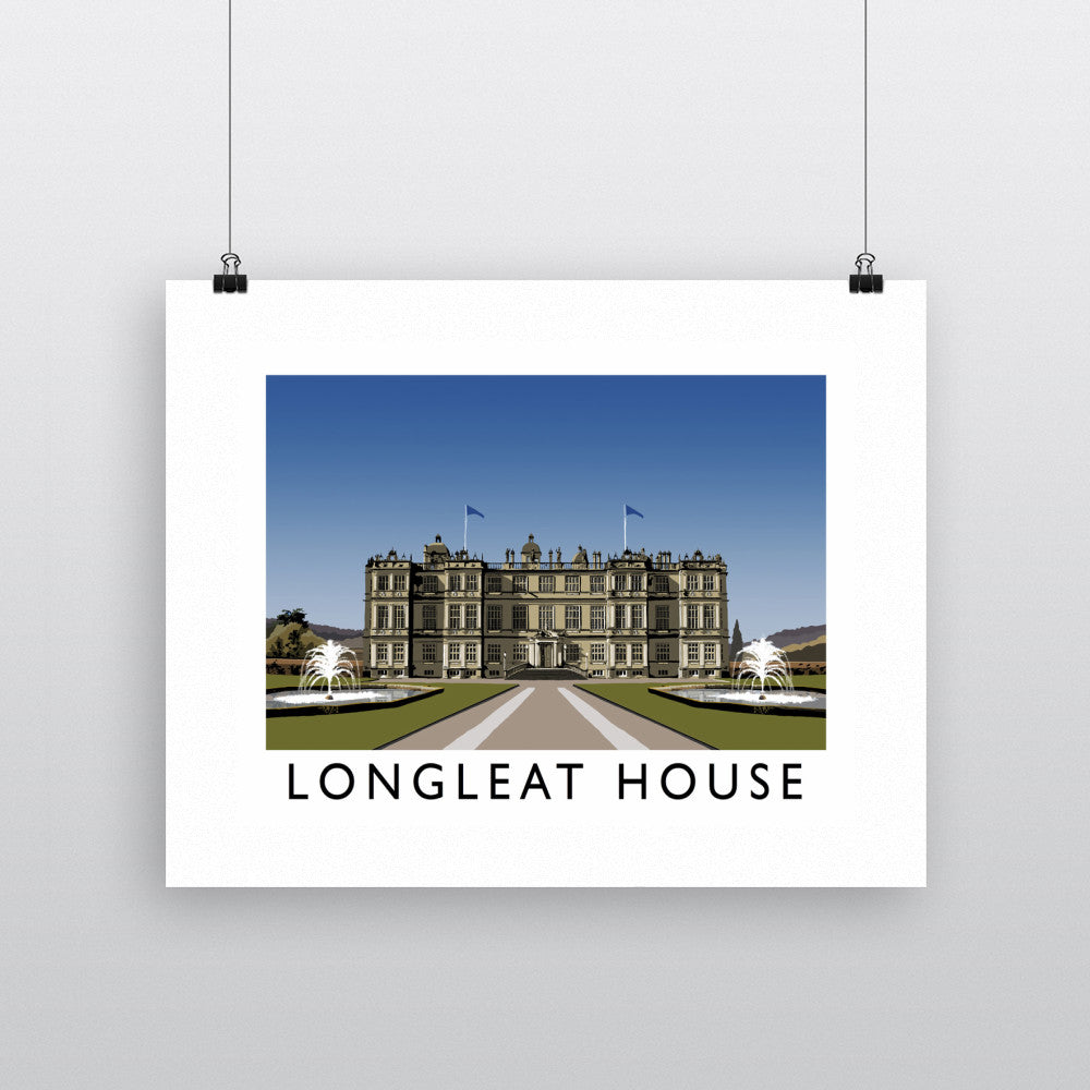 Longleat House, Wiltshire Fine Art Print