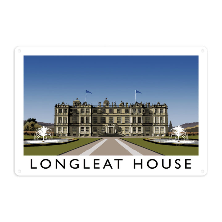 Longleat House, Wiltshire Metal Sign