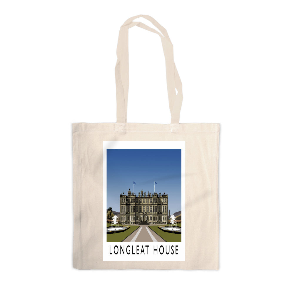 Longleat House, Wiltshire Canvas Tote Bag