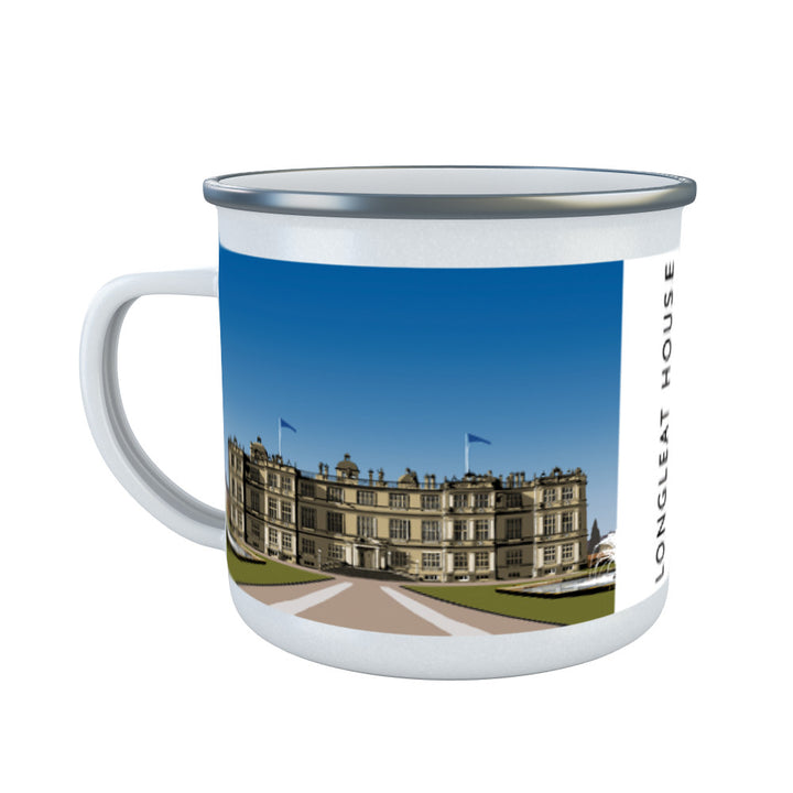 Longleat House, Wiltshire Enamel Mug