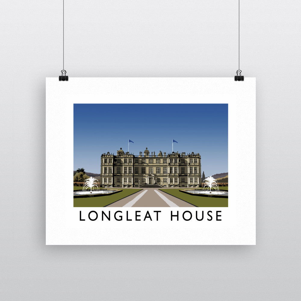 Longleat House, Wiltshire - Art Print